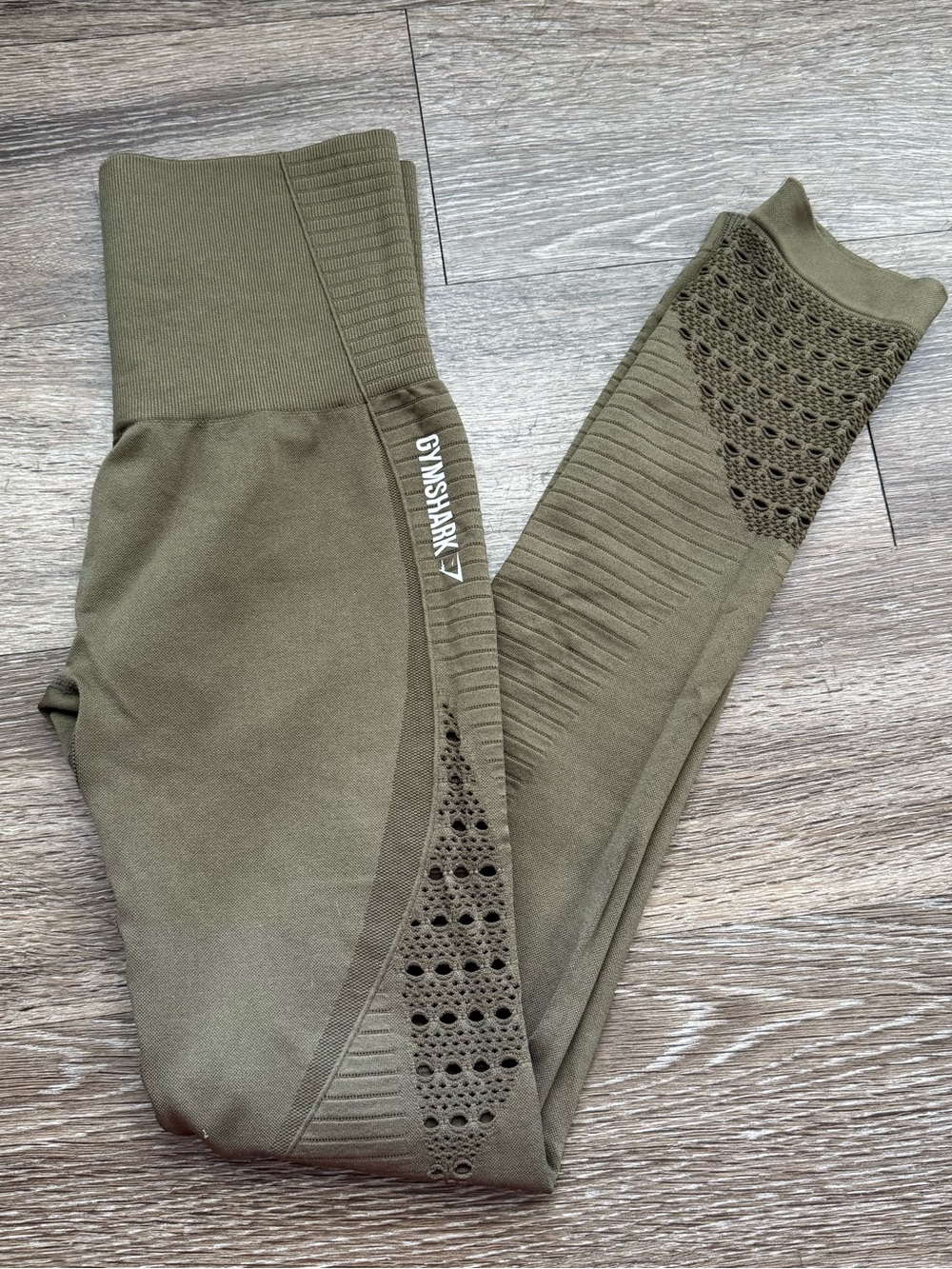 Gymshark Energy Seamless Leggings Army Green